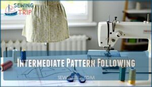 intermediate pattern following