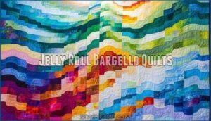jelly roll bargello quilts