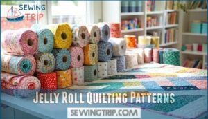 jelly roll quilting patterns