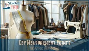 key measurement points