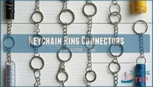 keychain ring connectors