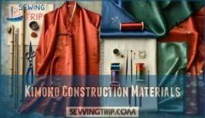 kimono construction materials