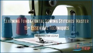 learning fundamental sewing stitches