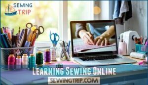 learning sewing online