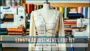 length adjustments for fit