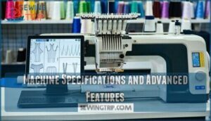 machine specifications and advanced features