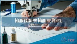 maintaining marine vinyl