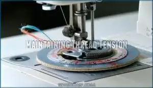 maintaining thread tension