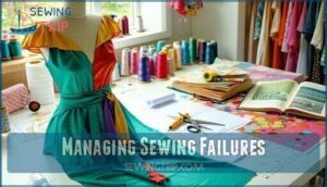 managing sewing failures