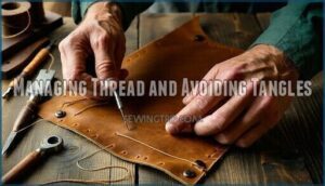 managing thread and avoiding tangles