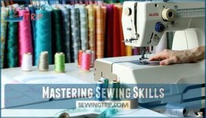 mastering sewing skills