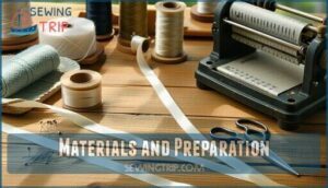 materials and preparation