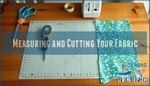 measuring and cutting your fabric