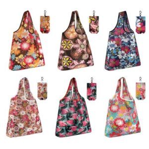 MIAHART Reusable Grocery Bags Foldable B0CJ4FWZLG