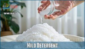 mild detergent