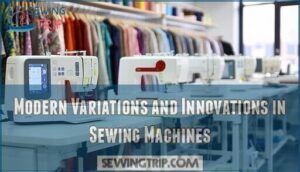 modern variations and innovations in sewing machines