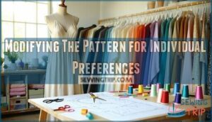 modifying the pattern for individual preferences