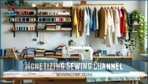 monetizing sewing channel