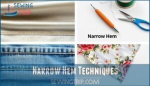 narrow hem techniques