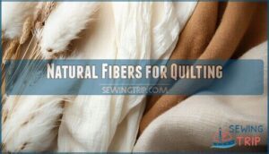 natural fibers for quilting