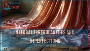 natural irregularities and imperfections