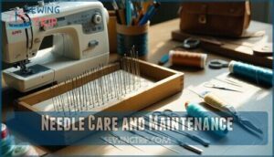 needle care and maintenance