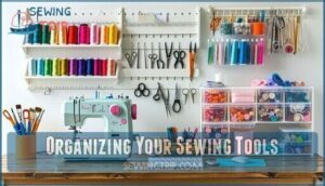 organizing your sewing tools