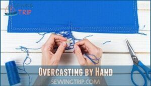 overcasting by hand