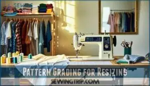 pattern grading for resizing