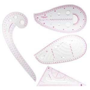 Pattern Sewing Rulers Set, 4 B08QGXH72H