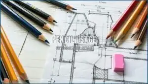 pencil usage pencil usage