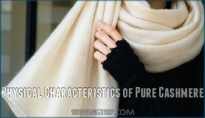physical characteristics of pure cashmere
