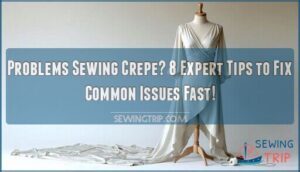 problems sewing crepe