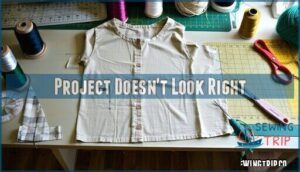 project doesn't look right