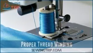 proper thread winding