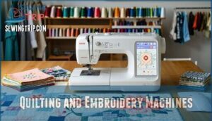 quilting and embroidery machines