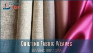 quilting fabric weaves