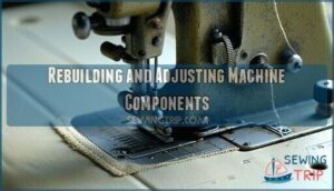 rebuilding and adjusting machine components