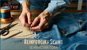 reinforcing seams reinforcing seams