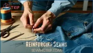 reinforcing seams