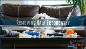 removing hair frequently