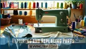 repairing and replacing parts
