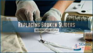 replacing broken sliders
