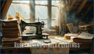 researching similar listings