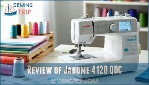 review of janome 4120 qdc
