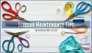 scissor maintenance tips