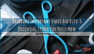 scissors important first aid kits