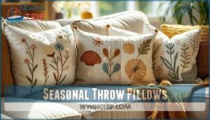 seasonal throw pillows