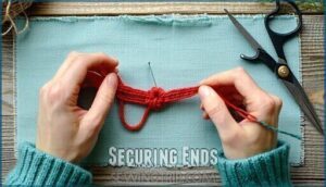 securing ends