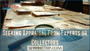 seeking appraisal from experts or collectors